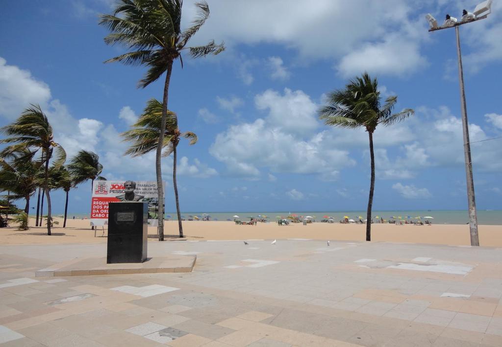 Lindo Flat - Todo Equipado - 100 M Da Praia, Vista Para O Mar - Tambau João Pessoa Eksteriør billede