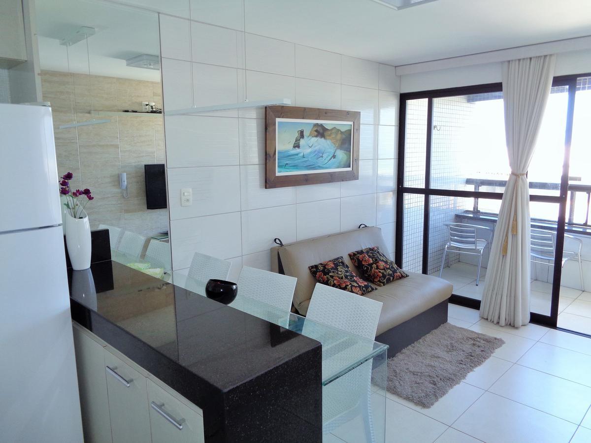 Lindo Flat - Todo Equipado - 100 M Da Praia, Vista Para O Mar - Tambau João Pessoa Eksteriør billede